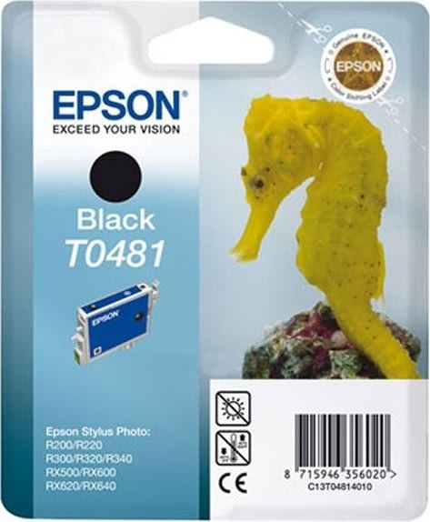 Epson nr T048/C13T04814010 bläckpatron, svart, 450