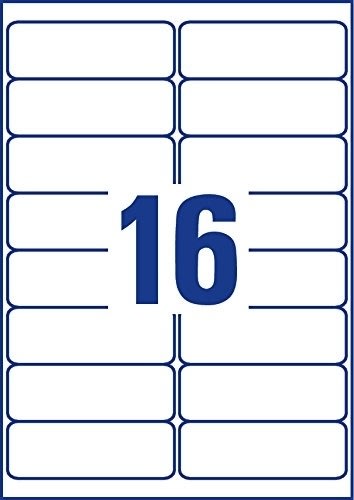 Avery LR7162-100 adressetiketter, 99,1 x 33,9 mm