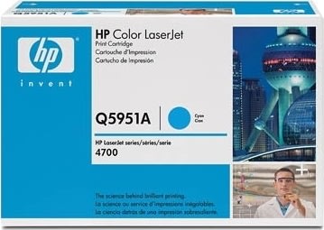 HP 643A/Q5951A lasertoner, blå, 10 000 s