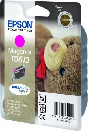 Epson nr T061/C13T06134010 bläckpatron, magenta, 2