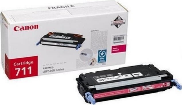 Canon nr.711M/1658B002AA lasertoner, röd, 6000s