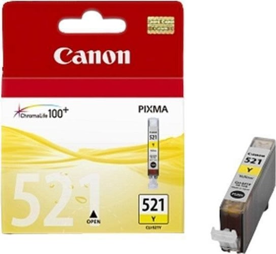 Canon CLI-521Y bläckpatron, gul, 450s