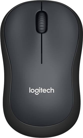 Logitech M220 Silent mus, antracitgrå