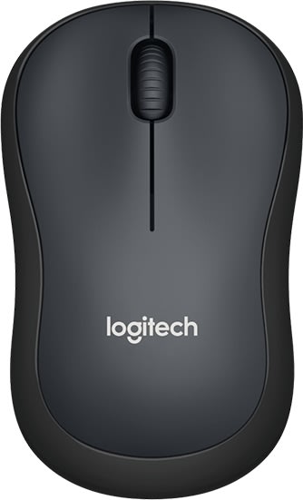 Logitech M220 Silent-mus, koksgrå