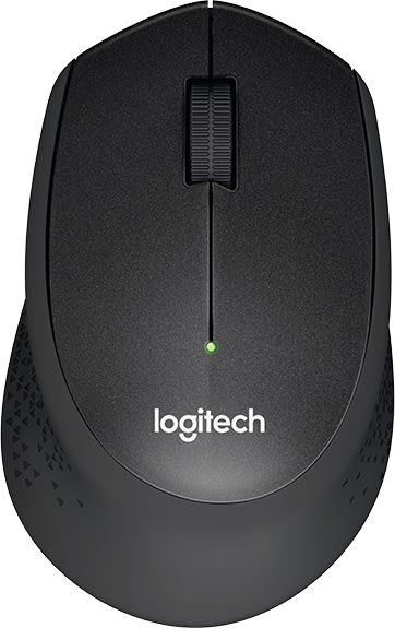 Logitech M330 Silent Plus mus, antracitgrå