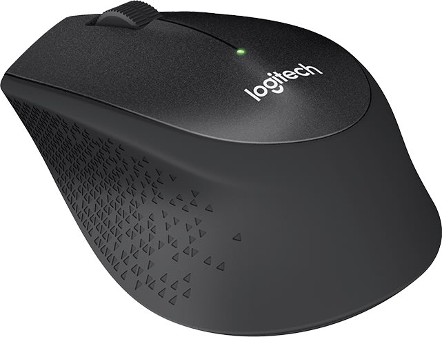 Logitech M330 Silent Plus mus, antracitgrå