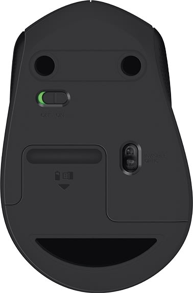 Logitech M330 Silent Plus mus, antracitgrå