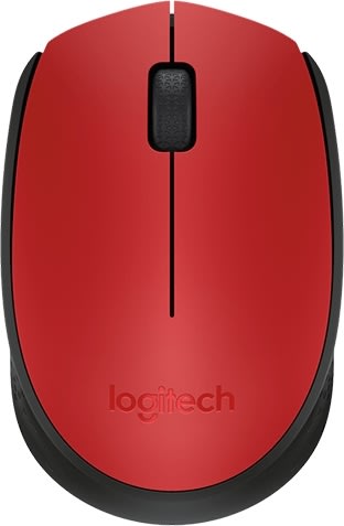 Logitech M171 Trådløs mus, rød