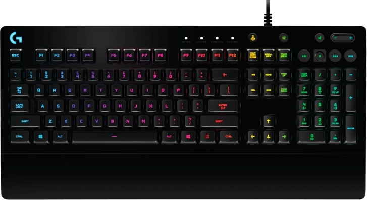 Tangentbord Logitech G213 Prodigy Gaming