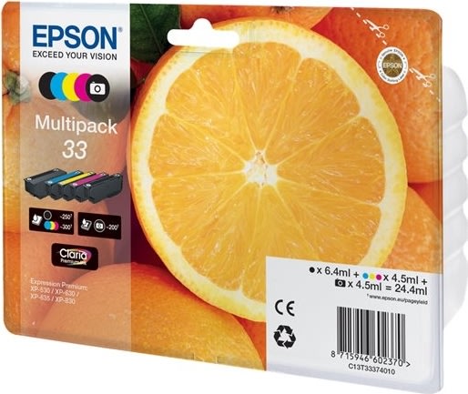 Bläckpatron Epson 33 Flerpack