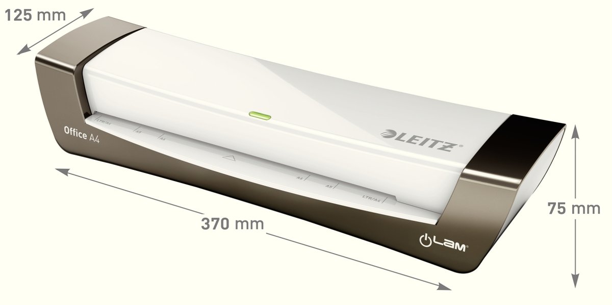 Lamineringsmaskin Leitz iLAM Office A4 Vit/Grå