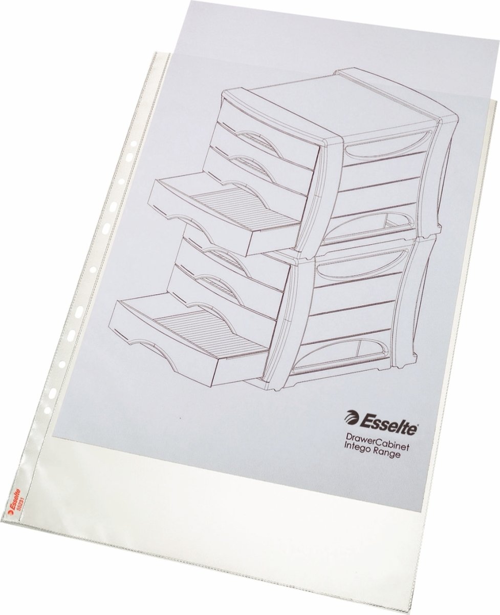 Esselte Premium Plastficka, A3 stående format, 0,0