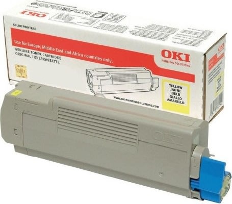 Lasertoner OKI 46443101 Gul 10 000 sidor