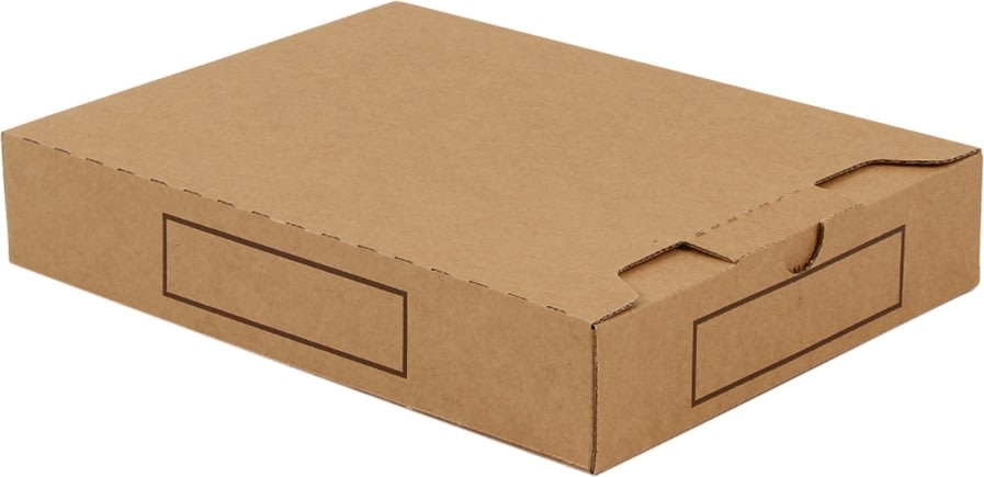 Arkivbox A4, brun, 323x235x58 mm