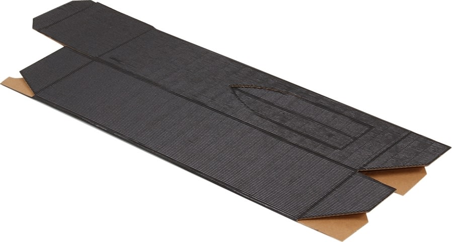 Vinkartong Magnum Wellpapp Svart