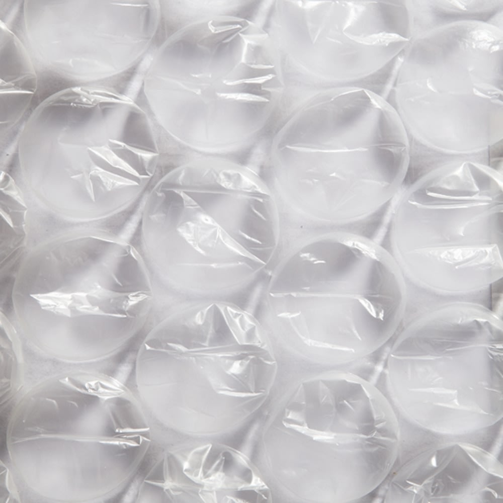 Bubbelplast med stora bubblor, 75cm x 75m