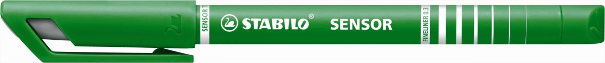Stabilo Sensor fiberpenna, grön