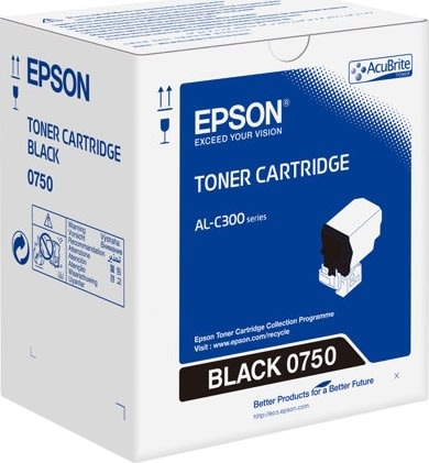 Lasertoner Epson C13S050750 Svart 7300 sidor