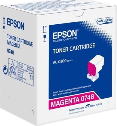 Lasertoner Epson C13S050748 Röd 8800 sidor