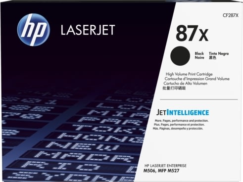 HP 87X/CF287XD lasertoner, svart, 18 000 s, 2-pack