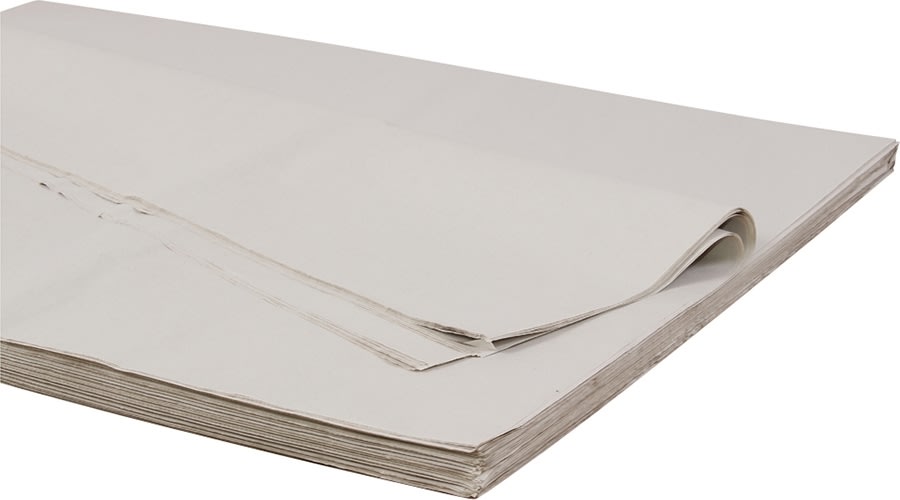 Silkekardus 60 x 80 cm, hvid, 480 ark