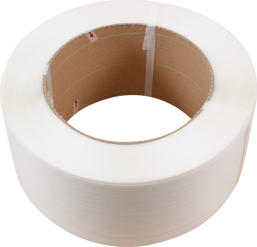 Maskinband PP Ø280 mm, 130 kg, vit, 2800 m