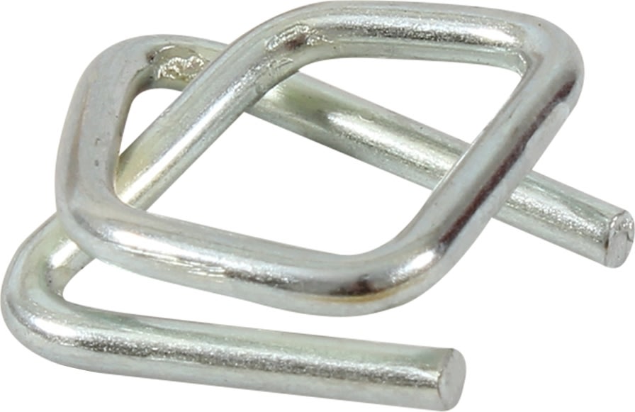 Metallspännen för 12 mm emballageband, 1000 st.