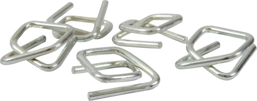 Metallspännen för 12 mm emballageband, 1000 st.