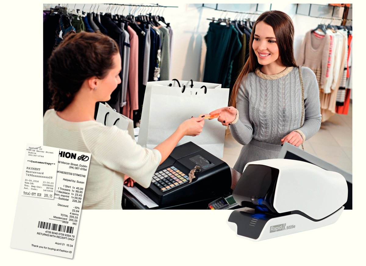 Elektrisk häftapparat Rapid 5025e Vit
