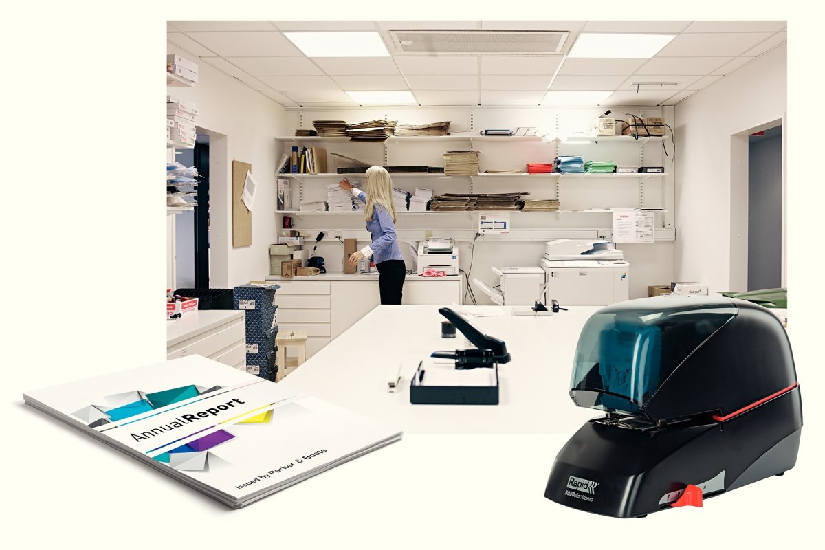 Elektrisk häftapparat Rapid Supreme R5080e Svart