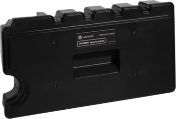 Spilltonerbehållare Lexmark 74C0W00 90 000 sidor