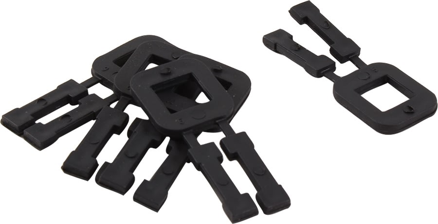 Plastspännen till 15 mm band, 1000 st.
