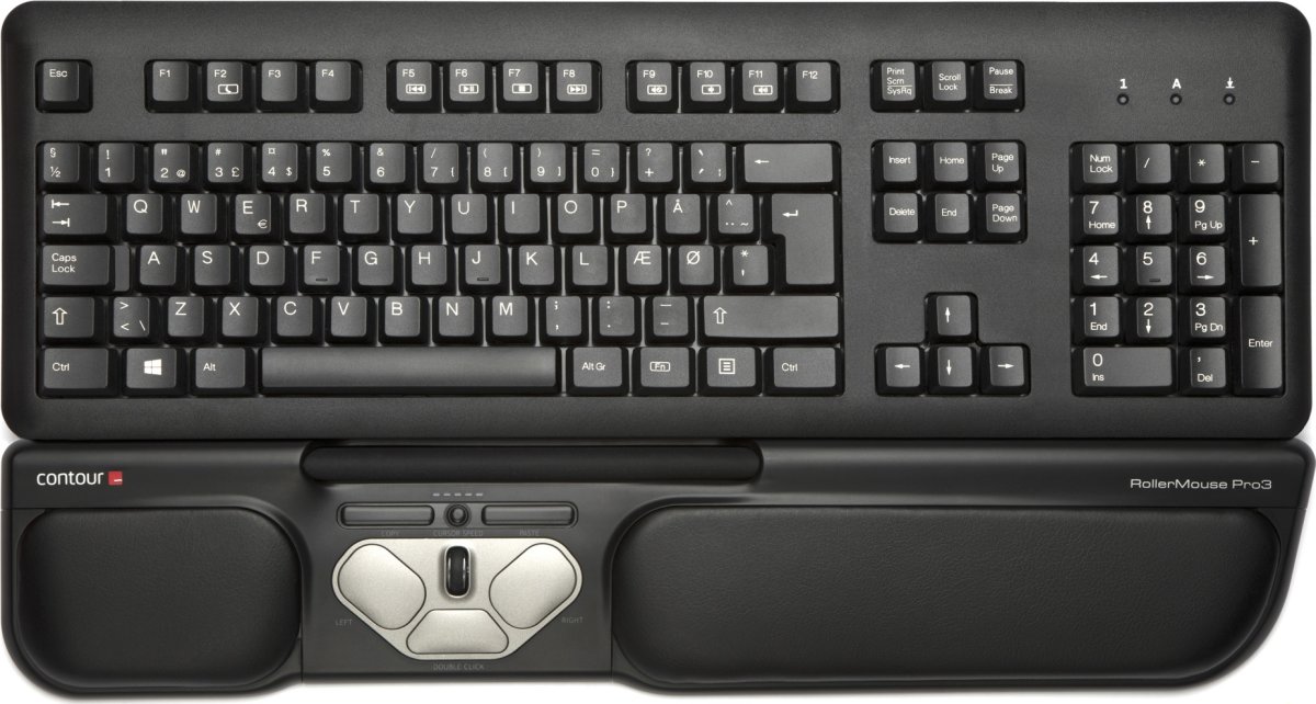RollerMouse Contour Pro3 Svart