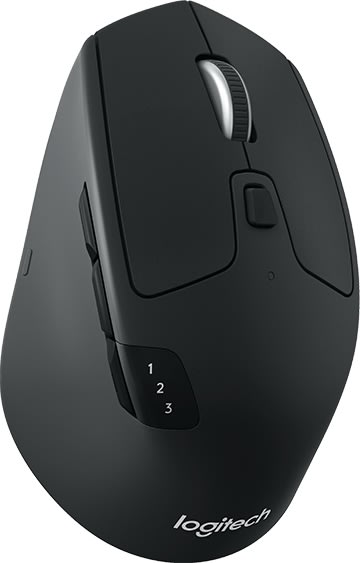 Logitech M720 Triathlon trådløs mus, sort