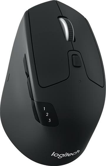 Logitech M720 Triathlon trådlös mus, svart