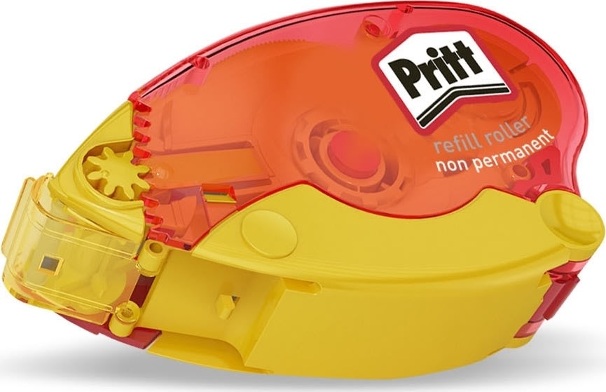 Pritt limroller med icke-permanent lim, 8,4 mm x 1