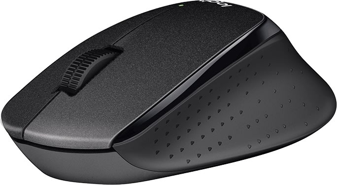 Logitech B330 Silent Plus mus, svart