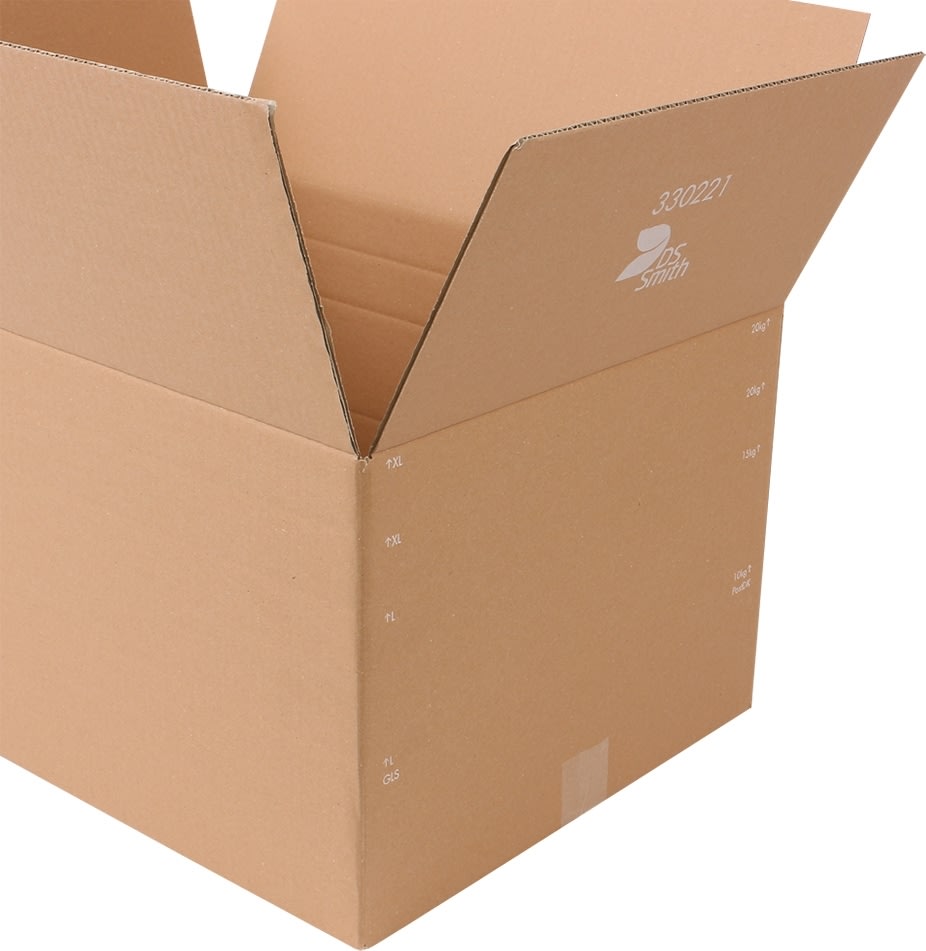E-shop Pappkartong T, 550x400x120-300 mm