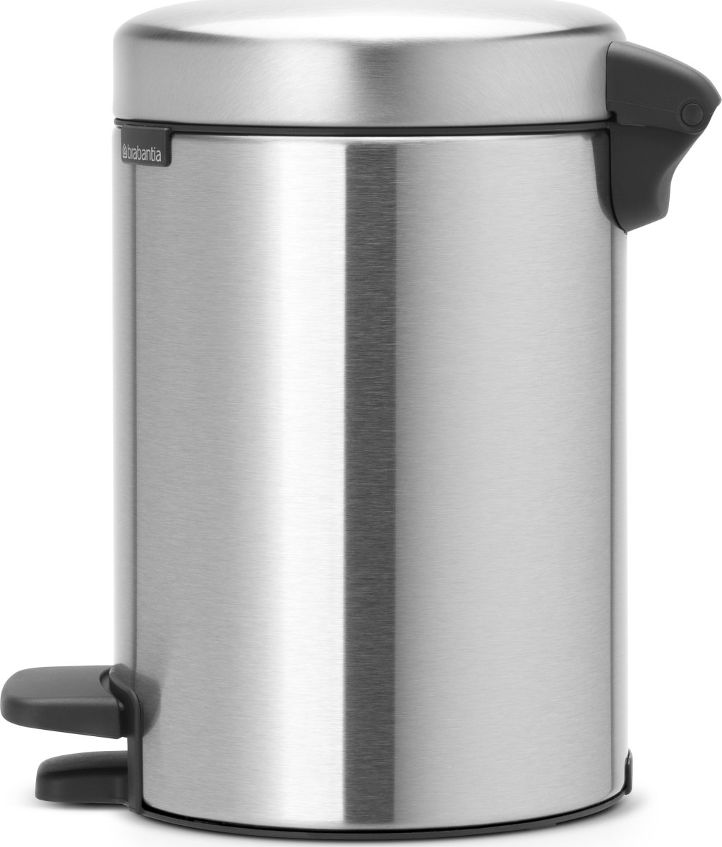 Brabantia Pedalhink 3 L, matt steel