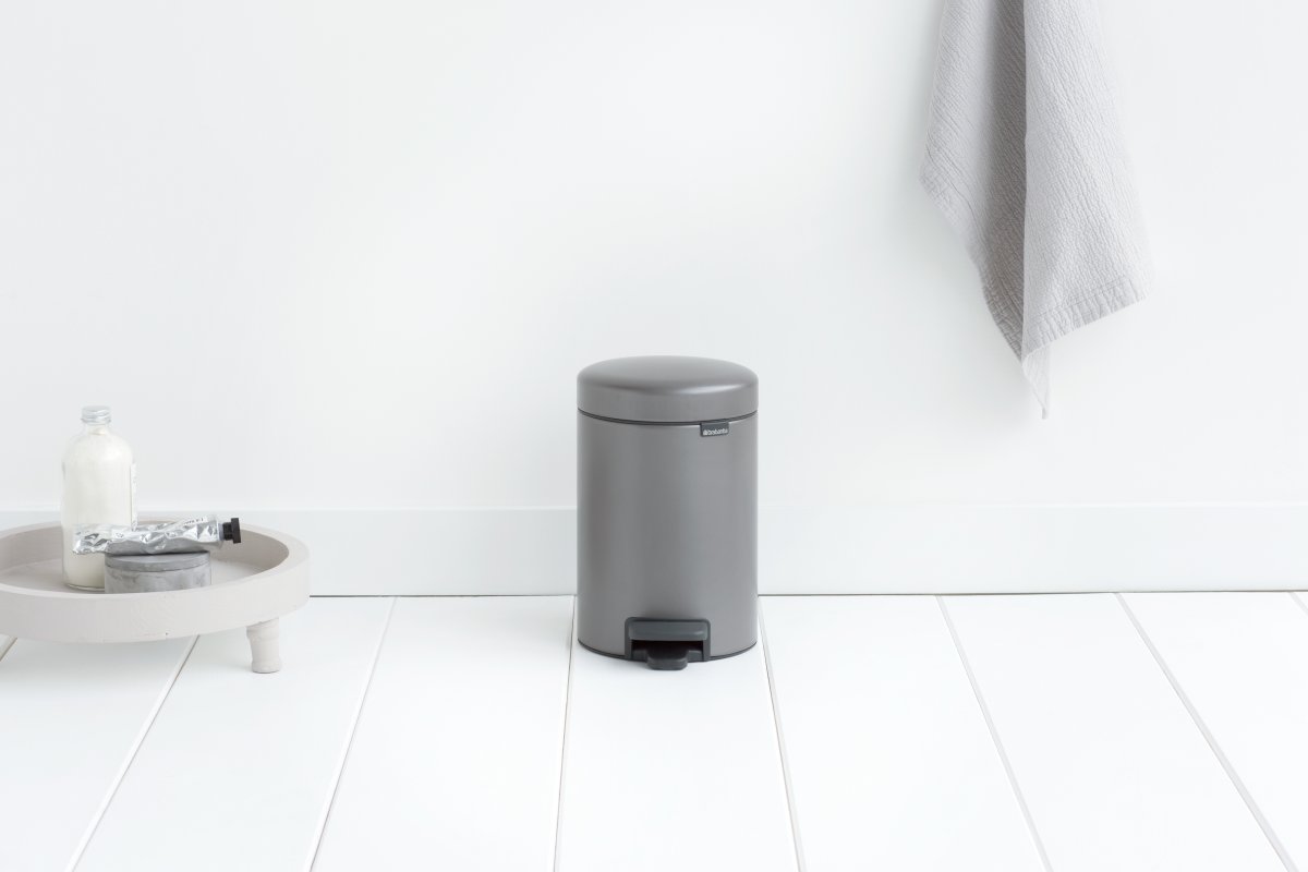 Brabantia Pedalhink 3 L, platinum