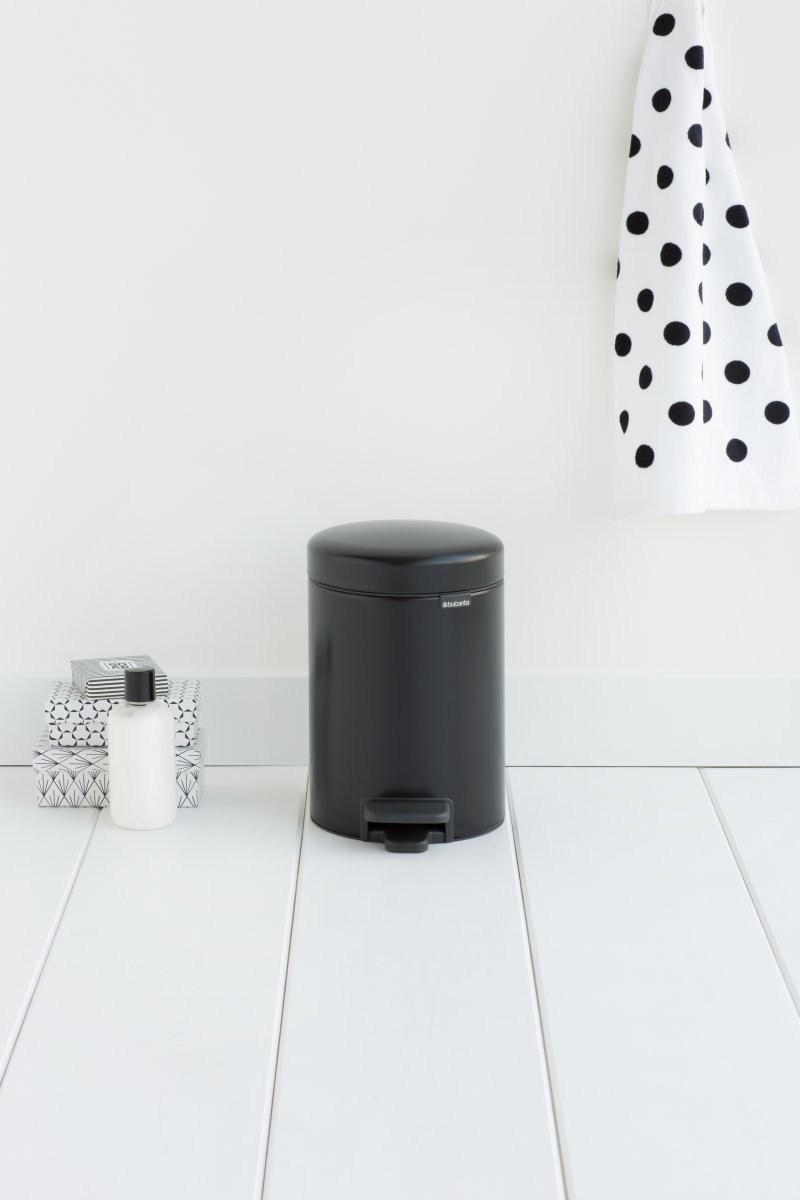 Brabantia Pedalhink 3 L, matt black