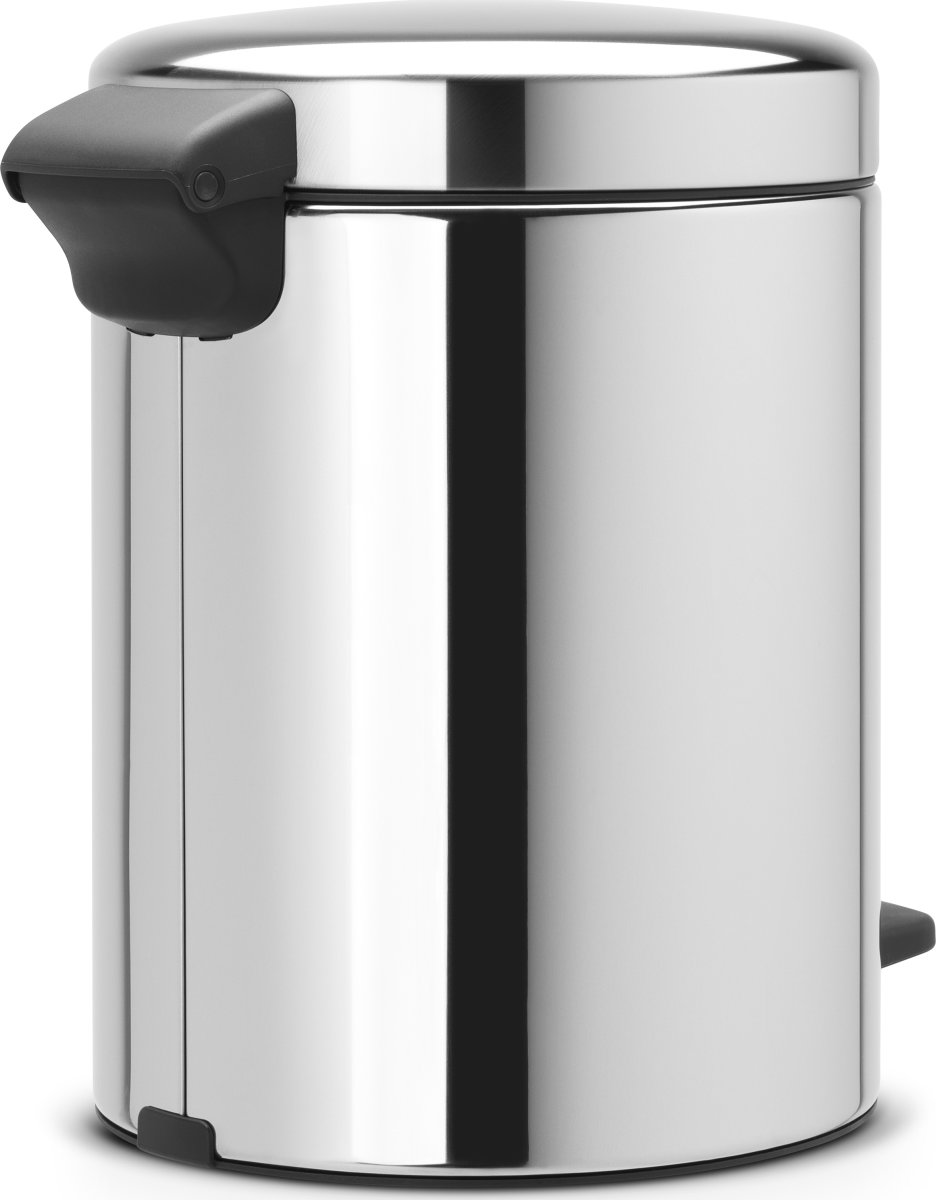Brabantia Pedalspand, 5 L, brilliant steel