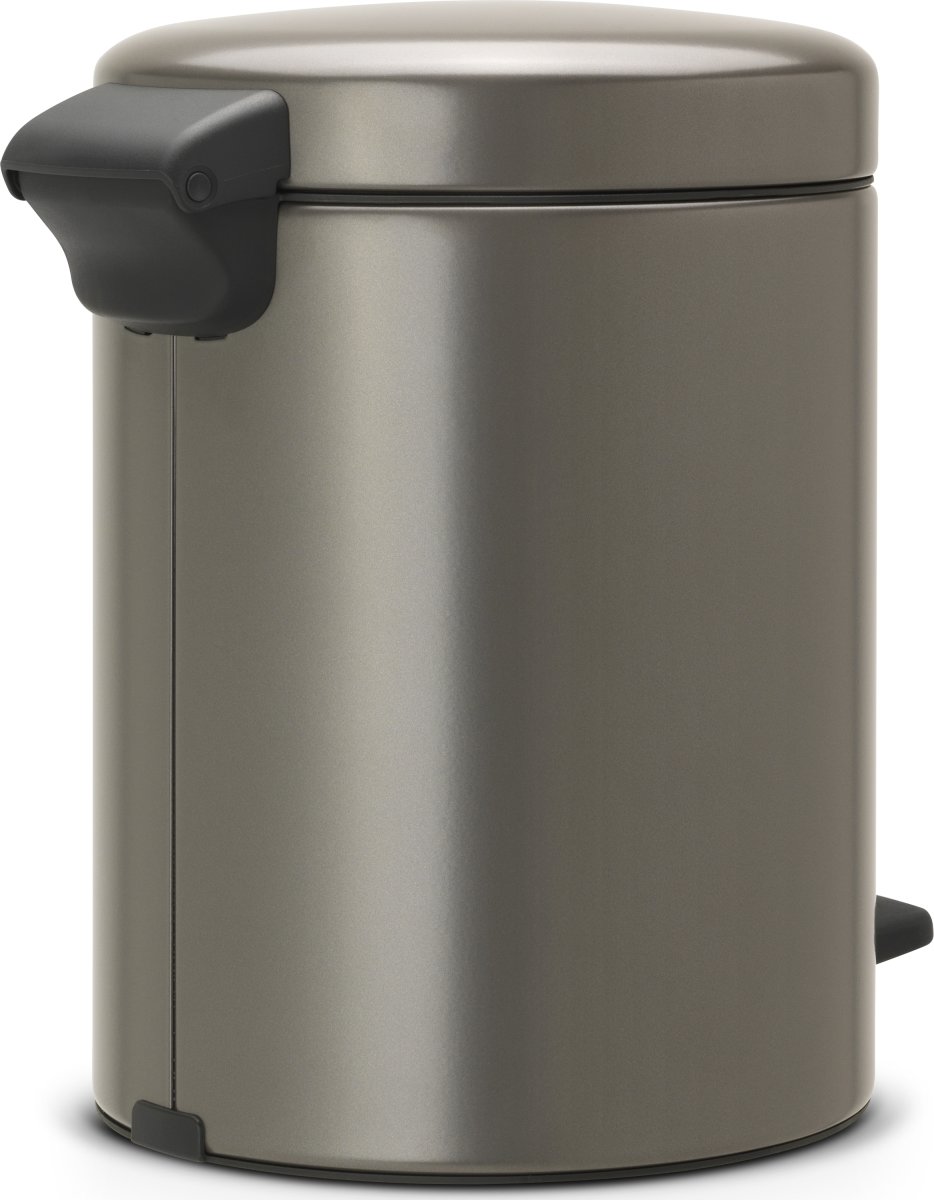 Brabantia Pedalhink 5 L, platinum