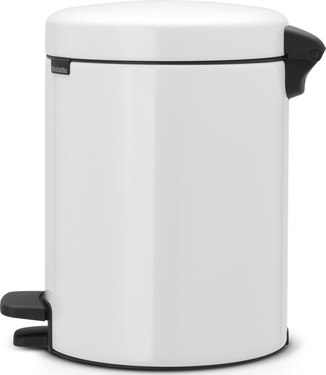 Brabantia Pedalhink 5 L, white