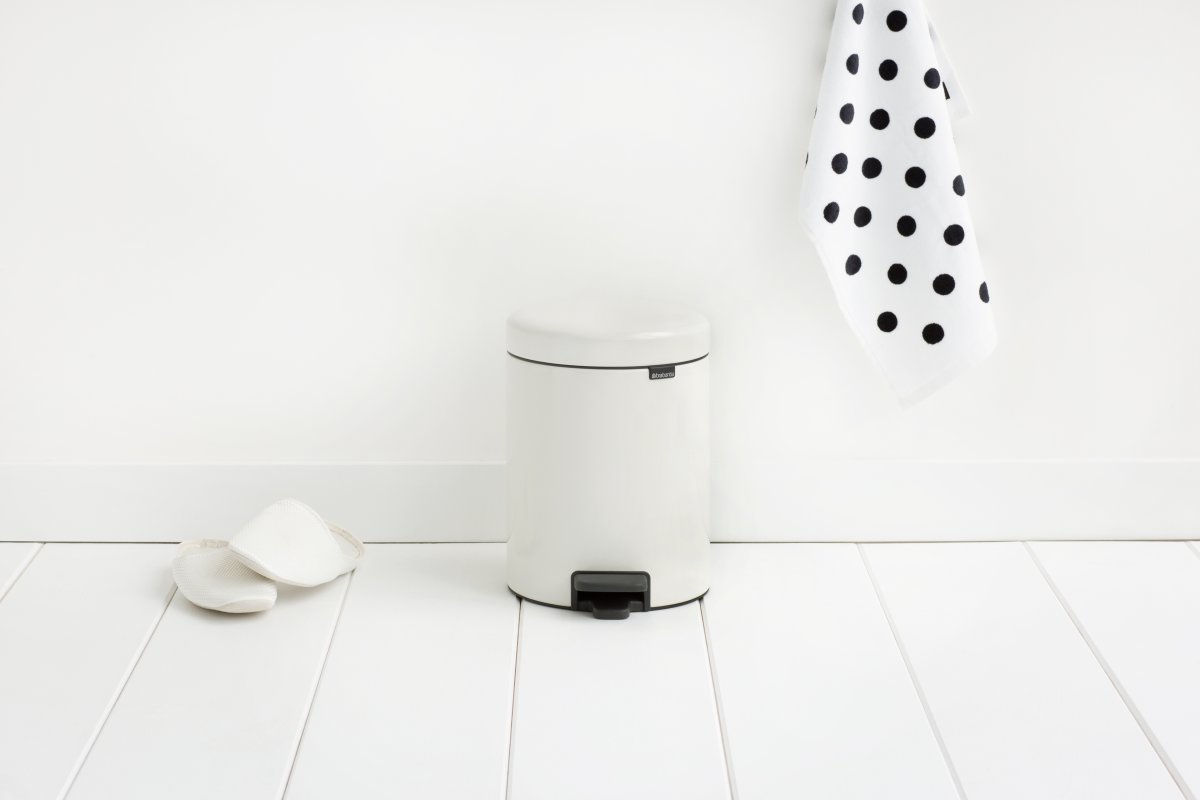 Brabantia Pedalhink 5 L, white