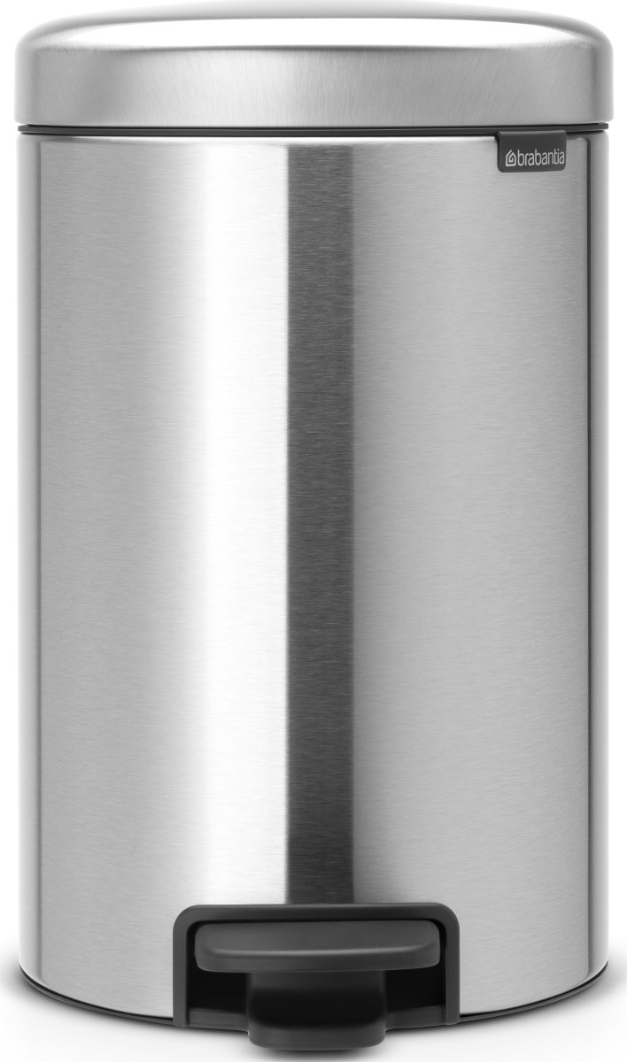 Brabantia Pedalhink, 12 L, matt steel FPP