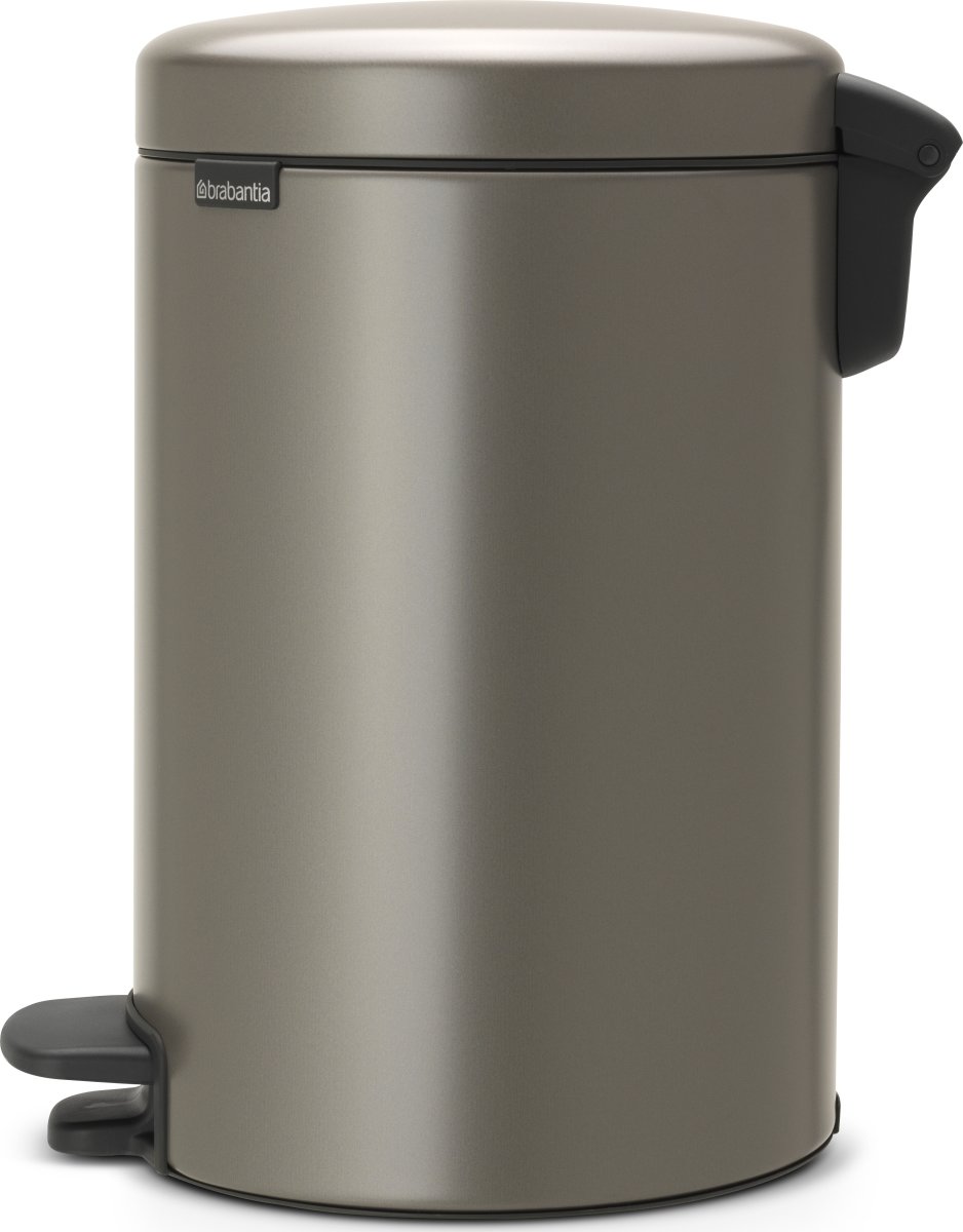 Brabantia Pedalhink 12 L, platinum