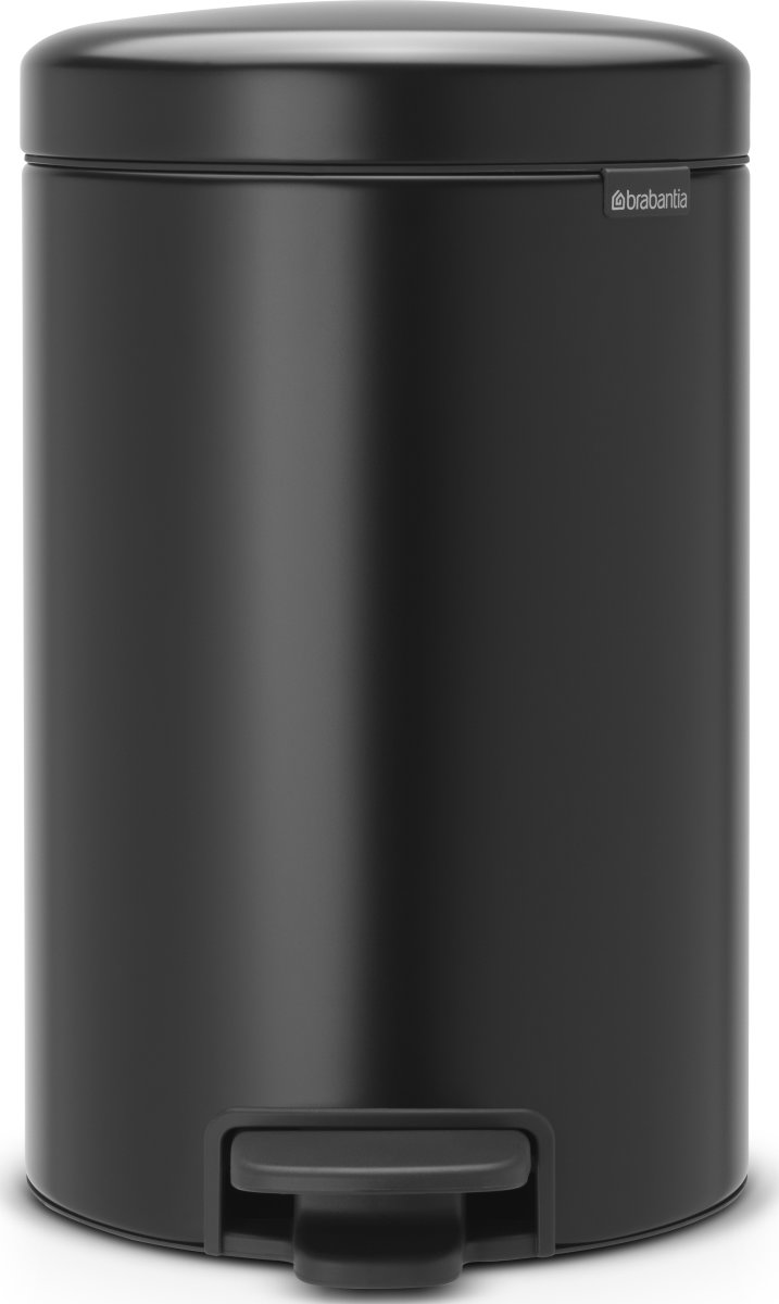 Brabantia Pedalhink 12 L, matt black