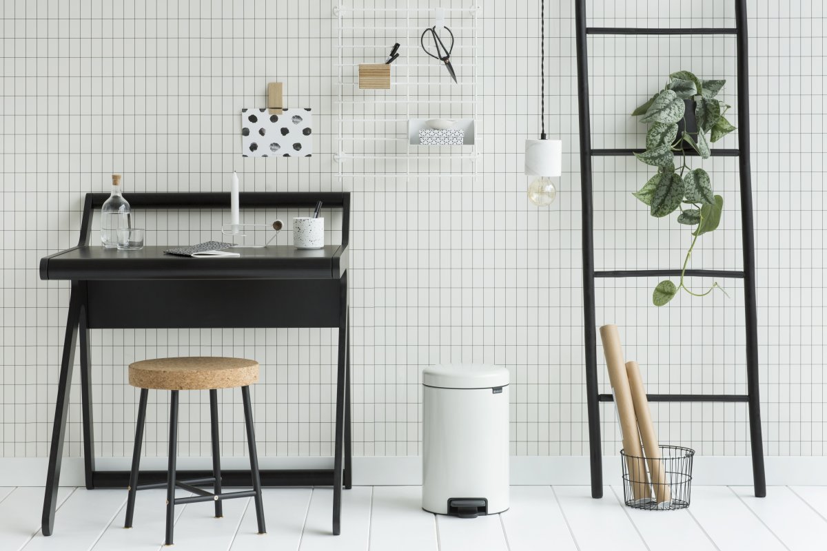 Brabantia Pedalhink 12 L, white