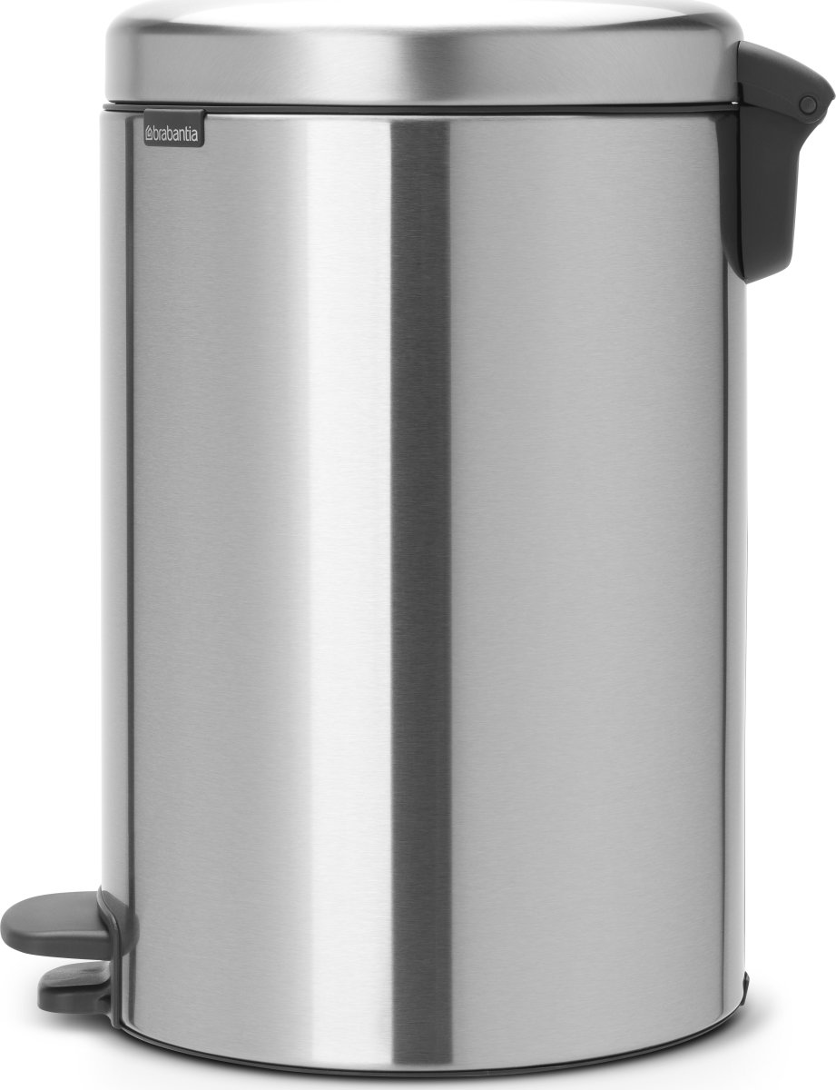 Brabantia Pedalhink 20 L, matt steel